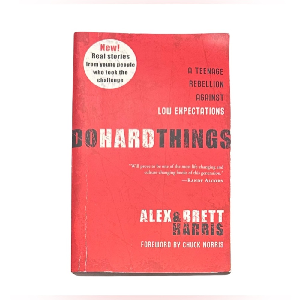 📚Do Hard Things: A Teenage Rebellion Against Low Expectations | Like NEW!
